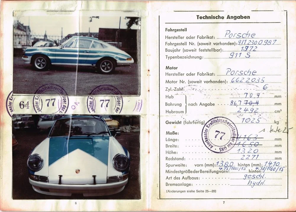 ONS Wagenpass